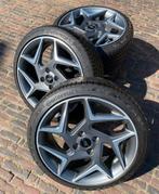18” Ford Fiesta ST velgen + TPMS+ ALS NIEUWE 205/40R18 Conti, 18 inch, Nieuw, Zomerbanden, 205 mm