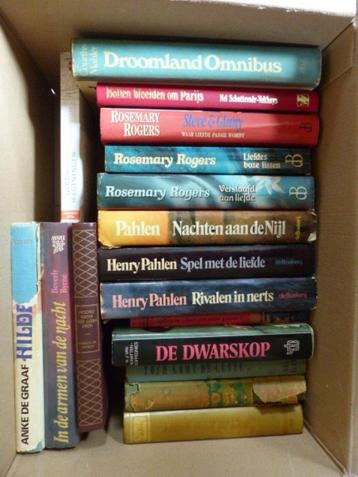 doos roman/dozen vol romans  beschikbaar voor biedingen