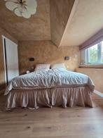 Espevar binnenveringsmatrasbodem bed boxspring ikea tweepers, Huis en Inrichting, Ophalen, Gebruikt, Wit, Tweepersoons