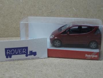 HERPA 1:87, MERCEDES A-KLASSE Wijnrood, OVP, Zie Foto`s beschikbaar voor biedingen