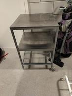 Keukentrolley RVS Ikea, Huis en Inrichting, Ophalen, Zo goed als nieuw, 25 tot 50 cm, Minder dan 100 cm