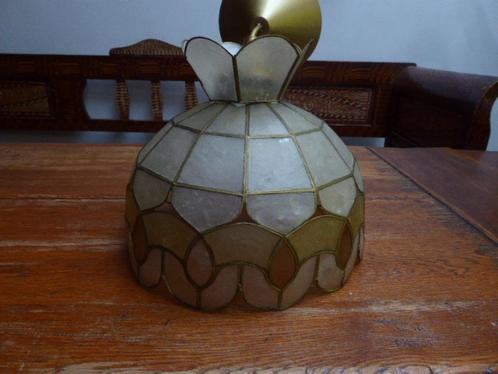 Vintage parelmoer lamp, Antiek en Kunst, Antiek | Lampen, Ophalen of Verzenden