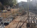 Stalen stapelbare kooien., Ophalen of Verzenden