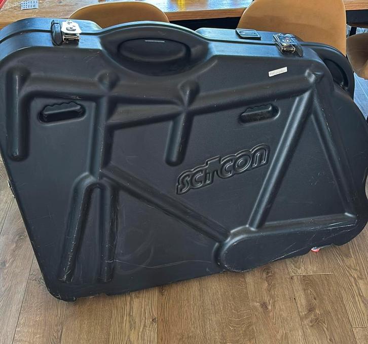 Sicon fietskoffer te huur - Rotterdam, Fietsen en Brommers, Fietsaccessoires | Fietstassen, Zo goed als nieuw, Ophalen