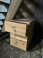 Klein houten kastje, Huis en Inrichting, Kasten | Ladekasten, Ophalen, 50 tot 100 cm, Zo goed als nieuw, 3 of 4 laden