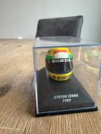 Ayrton Senna Minichamps Helm 1989 zeldzaam!, Ophalen of Verzenden, Zo goed als nieuw, Formule 1