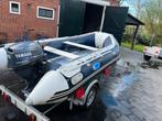 Allpa sens 350 met Yamaha 15 pk 4 takt en kanteltrailer, Watersport en Boten, Minder dan 70 pk, Benzine, Ophalen of Verzenden