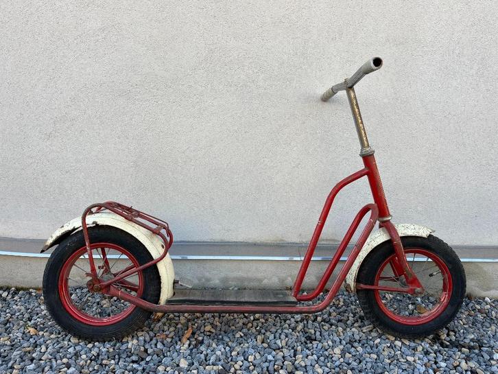 Vintage autoped, Fietsen en Brommers, Steps, Gebruikt, Gewone step, Ophalen