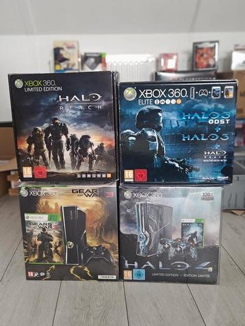 Xbox 360 Halo & Gears of War Edities - Compleet! beschikbaar voor biedingen