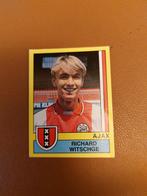 panini voetbal 90 ajax richard witschge rookie 1990, Ophalen of Verzenden, Zo goed als nieuw, Ajax, Poster, Plaatje of Sticker