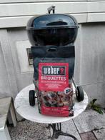 Weber barbecue en briketten., Tuin en Terras, Houtskoolbarbecues, Ophalen, Zo goed als nieuw