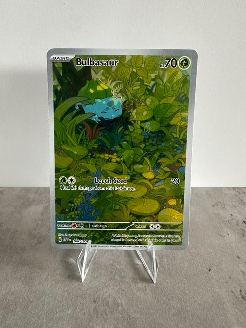Bulbasaur 166 / 165, Hobby en Vrije tijd, Verzamelkaartspellen | Pokémon, Zo goed als nieuw, Losse kaart, Ophalen of Verzenden