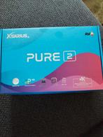 Xsarius PURE2 IP-TV inclusief abonnement tot 24-12, Audio, Tv en Foto, Ophalen of Verzenden, Zo goed als nieuw