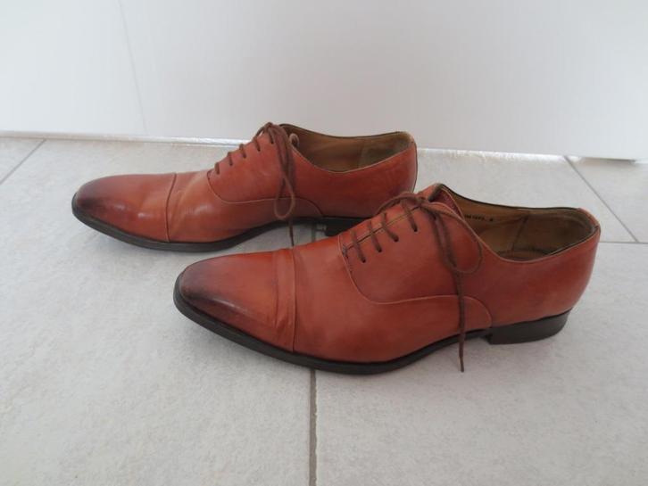Kenneth veterschoen, maat 8 / 42, Kleding | Heren, Schoenen, Gedragen, Veterschoenen, Bruin, Ophalen of Verzenden