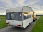 RETRO ADRIA | Caravan | 3-Persoons | Geen kenteken | Adria |, Caravans en Kamperen, Caravans, Bedrijf, Treinzit, Dwarsbed, 100 kg of meer