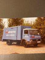 Foto van IVECO truck van Wilhelmina Wasserij Helmond, Verzamelen, Foto's en Prenten, Gebruikt, Ophalen of Verzenden, 1980 tot heden