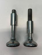 RVS stelpoot stelvoet machinevoeten voet, Ophalen of Verzenden, Zo goed als nieuw