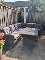 Tuinset met eettafel, Ophalen of Verzenden, Gebruikt, Kunststof, Eettafel