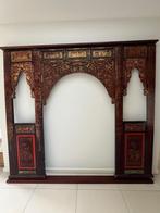 Chinese wandpaneel (antiek) / wanddecoratie, Huis en Inrichting, Ophalen, Verstelbaar, Tweepersoons, 190 cm of minder