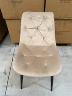 Eetkamerstoel Ariana – Velvet V108-98 €25p/st, Huis en Inrichting, Stoelen, Ophalen, Nieuw, Metaal, Eetmakerstolen