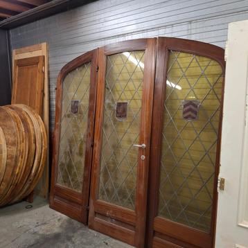 drieslag loodglasdeuren beschikbaar voor biedingen