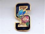 Letterbroche S, Sea Gems, zwaar verguld cloisonné (7451-4091, Ophalen, Nieuw, Overige kleuren, Overige materialen