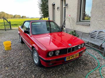 BMW 3-Serie 1.8 I 318 Cabriolet U9 1992 Rood beschikbaar voor biedingen