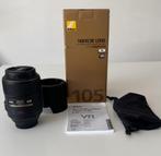 Nikon AF-S VR Micro 105mm 1:2.8G ED, Audio, Tv en Foto, Fotografie | Lenzen en Objectieven, Ophalen, Zo goed als nieuw, Macrolens