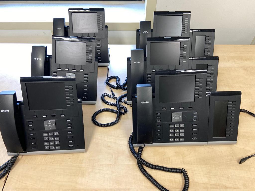 Unify/siemens voip telefoontoestellen, Ophalen of Verzenden, Gebruikt, Telefoon