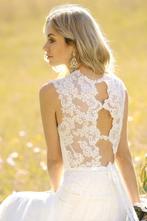 Trouwjurk maat 38/40 bohemian, Ophalen of Verzenden, Zo goed als nieuw, Wit, Trouwjurk