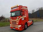Scania S580 V8 Full air-Hydraulic-1st ower (bj 2018), Automaat, Achterwielaandrijving, Euro 6, Leder