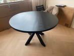 Massief houten eettafel, Huis en Inrichting, Tafels | Salontafels, Ophalen, Gebruikt, Rond, 75 cm of meer