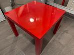Ikea Lack tafel - Rood, Huis en Inrichting, Tafels | Eettafels, Ophalen, Kunststof, Gebruikt, Vierkant
