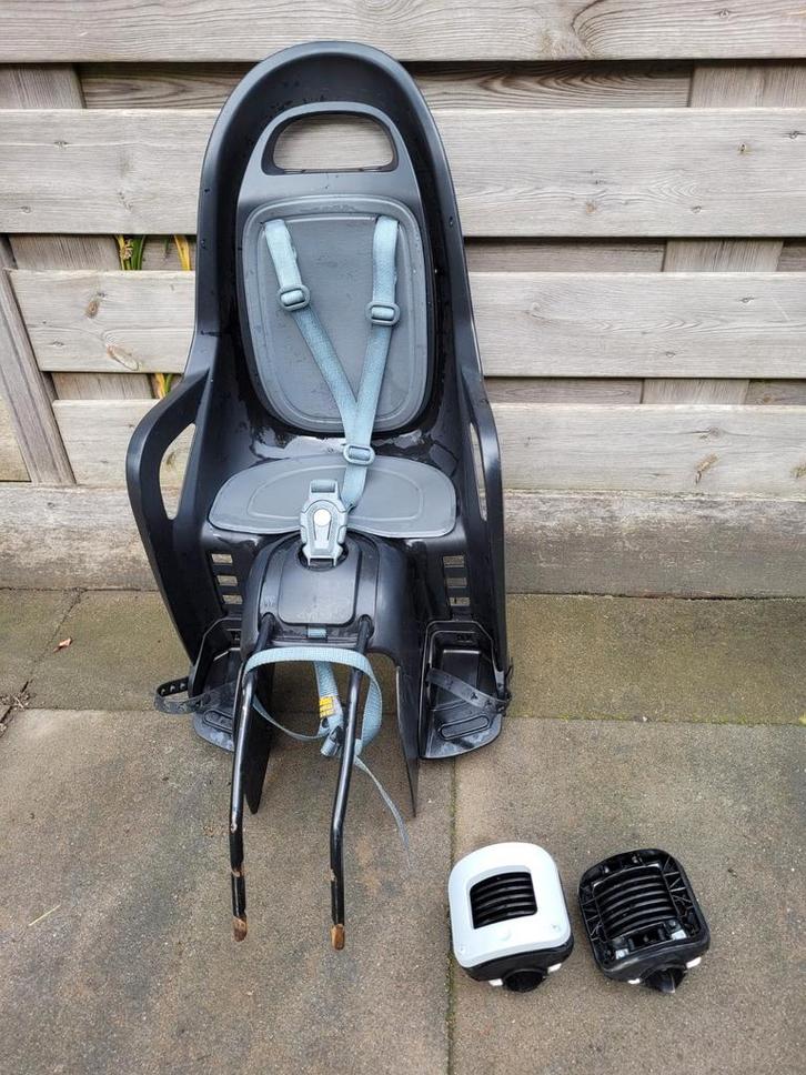 Polisport fietszitje achter frame bevestiging, Fietsen en Brommers, Fietsaccessoires | Fietsstoeltjes, Gebruikt, Achterzitje, 9 t/m 18 kg