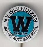 Speldje NV WIJLHUIZEN IMPORT AUTOMATERIALEN ARNHEM (A1), Ophalen of Verzenden, Gebruikt, Overige onderwerpen