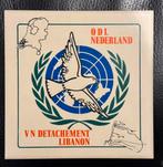 Herinneringstegel ODL VN Libanon, Ophalen of Verzenden, Landmacht, Nederland, Embleem of Badge