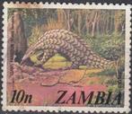 Zambia -ZAL38- 1975 - Fauna - Temmincks Schubdier, Verzenden, Zambia, Gestempeld