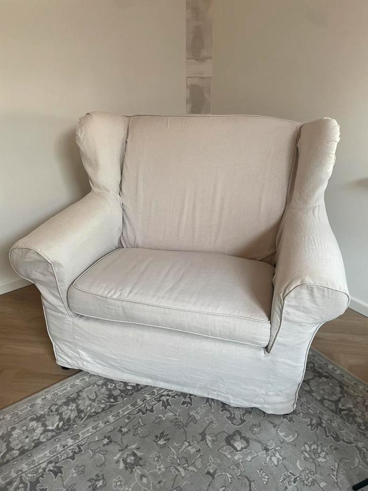 Rivièra Maison Loveseat Shepherd, Huis en Inrichting, Fauteuils, Gebruikt, Overige materialen, 100 tot 125 cm, 75 tot 100 cm, Ophalen