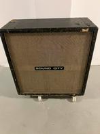 Sound City 4x12 cab, Muziek en Instrumenten, Versterkers | Bas en Gitaar, Ophalen, Zo goed als nieuw, 100 watt of meer