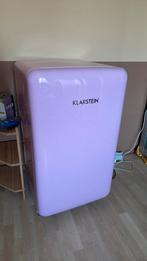 Klarstein PopArt - Retro Koelkast - Roze 118 liter, Ophalen, Zo goed als nieuw