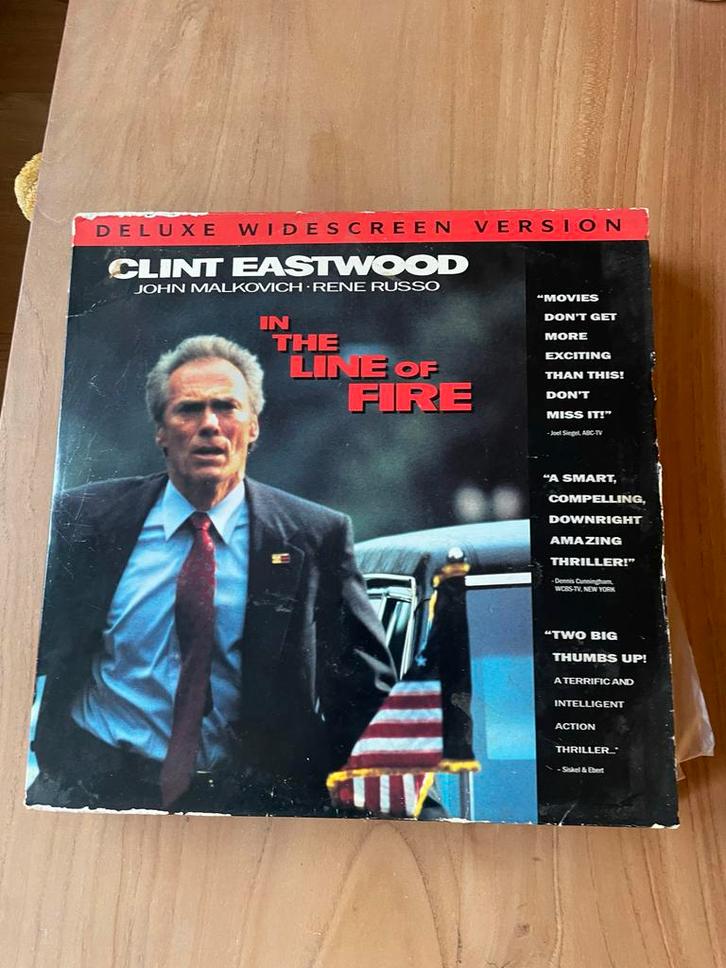 In the Line of Fire - Clint Eastwood, Cd's en Dvd's, Dvd's | Overige Dvd's, Zo goed als nieuw, Vanaf 16 jaar, Ophalen of Verzenden