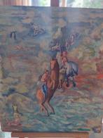 Schilderij van J.F.M. van Opstal Charbo, Ophalen of Verzenden