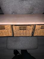 Leuke wandkapstok met manden zgn 60 cmB, Zo goed als nieuw, Minder dan 100 cm, Metaal, Ophalen