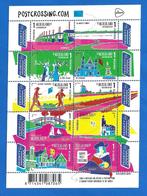 NVPH 3389-98 Vel Toerisme Postcrossing - 2016, Postzegels en Munten, Postzegels | Nederland, Na 1940, Verzenden, Postfris