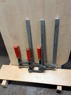 3 Bessey lijmklemmen 120 x 400, Doe-het-zelf en Verbouw, Ophalen of Verzenden, Zo goed als nieuw