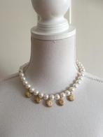 Next goudkleurige fake parel schelpjes ketting, Ophalen of Verzenden, Nieuw, Goud, Overige materialen