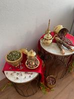Mooie henna tafels met deco. Te huur!, Hobby en Vrije tijd, Ophalen, Zo goed als nieuw, Carnaval