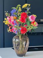 Zomers zijden bloemen boeket XL kleurrijk NIEUW!, Nieuw, Binnen, Ophalen of Verzenden