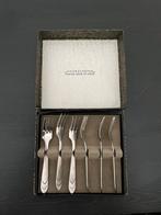 Vintage Gebaksvorkjes Set, Ophalen of Verzenden, Gebruikt