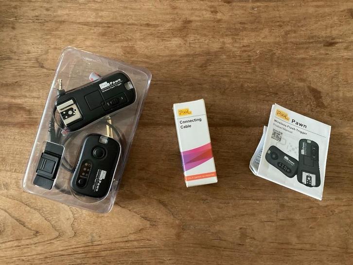 triggerset - Pawn Wireless Flash Trigger TF-362 for Nikon, Audio, Tv en Foto, Fotografie | Fotostudio en Toebehoren, Zo goed als nieuw